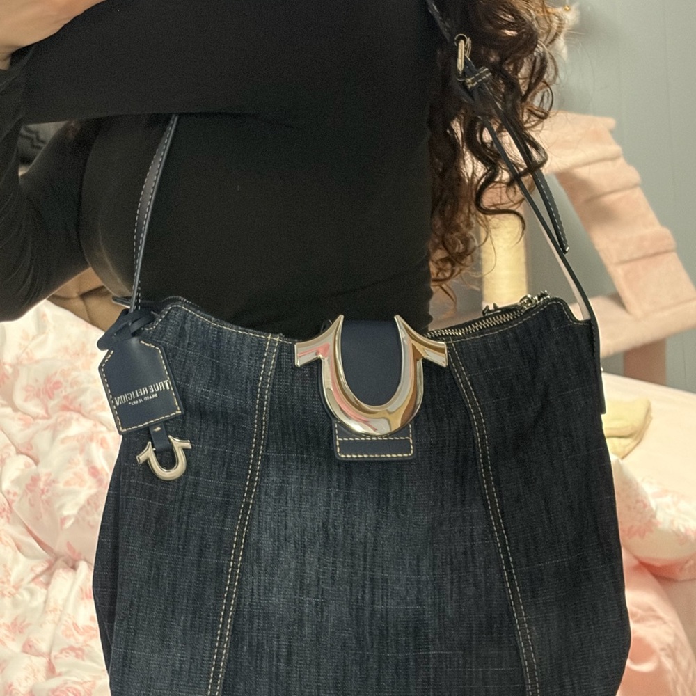 True Religion denim bag